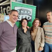 Esteban Suárez, Rocío García Cañamaque y Marta Fernández Bayón
