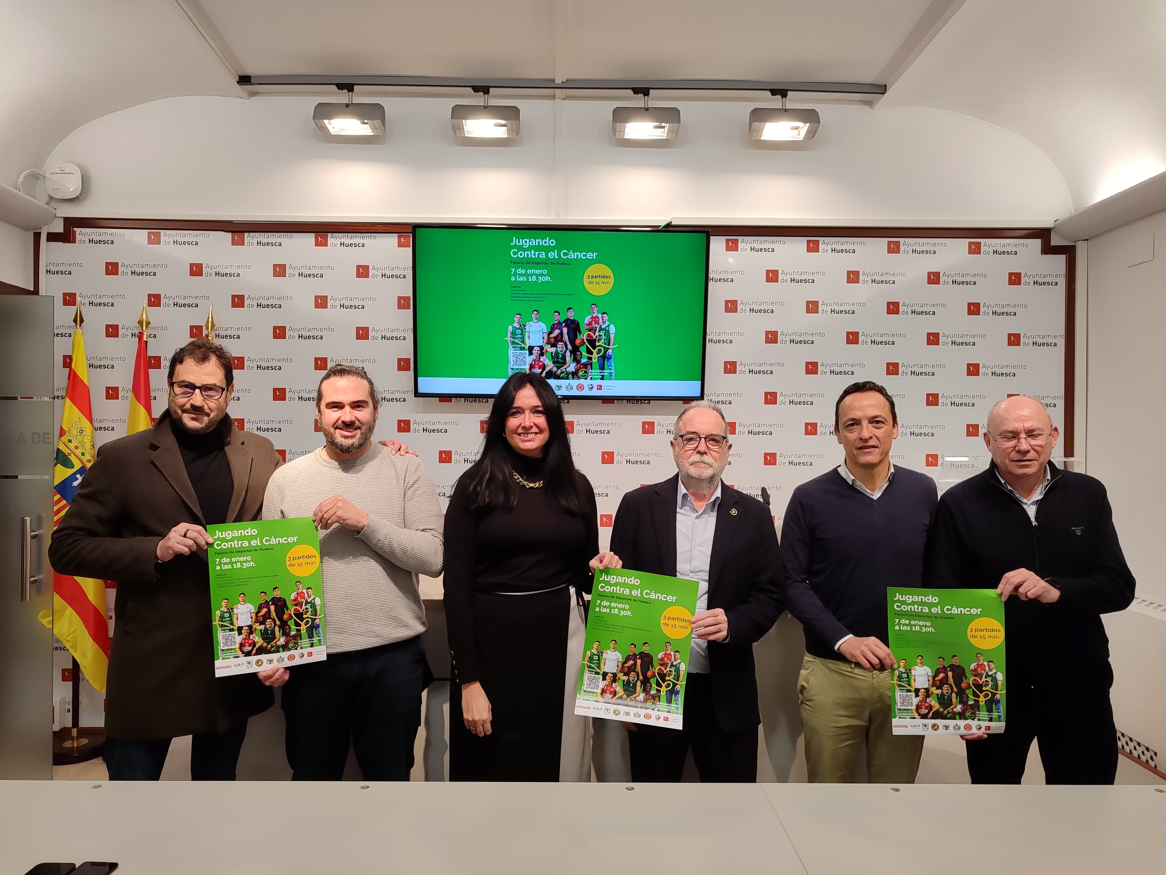 La SD Huesca, el Peñas y el Bada volverán a jugar contra el cáncer La SD Huesca, el Peñas y el Bada volverán a jugar contra el cáncer