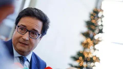 Óscar López, ministro para la Transformación Digital, ante los medios de comunicación Óscar López, ministro para la Transformación Digital, ante los medios de comunicación