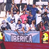 La Peña Ibérica en un partido del CD Tenerife La Peña Ibérica en un partido del CD Tenerife