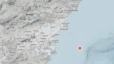 Zonas de Elche y Santa Pola han sentido este martes un terremoto de magnitud 3.1 con epicentro en el Cabo de Palos. Zonas de Elche y Santa Pola han sentido este martes un terremoto de magnitud 3.1 con epicentro en el Cabo de Palos.