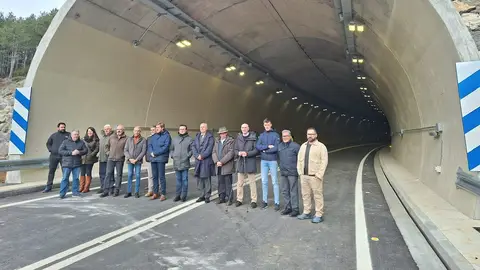 El Valle de Benasque estrena los nuevos túneles de la N-260 El Valle de Benasque estrena los nuevos túneles de la N-260