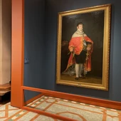 Uno de las obras de Goya en el Palacio de la Aljafería. Exposición "Goya. Del Museo al Palacio" Uno de las obras de Goya en el Palacio de la Aljafería. Exposición "Goya. Del Museo al Palacio"