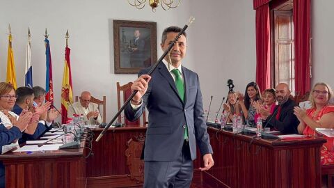 Jes&uacute;s Gonz&aacute;lez alcalde de Agaete 