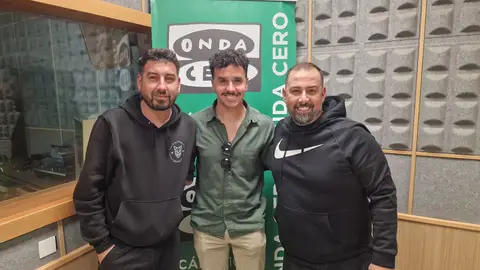 José Antonio García Molina y Jesús Selma 'Melli'. José Antonio García Molina y Jesús Selma 'Melli'.