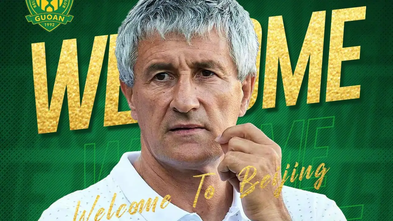 Quique Setién ficha en el Beijin Gouang Quique Setién ficha en el Beijin Gouang