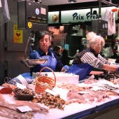 Parada de peix al Mercat de Tarragona