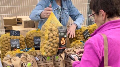 Feria de la Nuez y la Almendra en la cooperativa de Viver. 