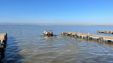 Trabajos de b&uacute;squeda de personas desaparecidas por la DANA en l'Albufera de Val&egrave;ncia