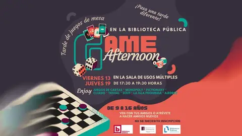 Tardes de juegos en la Biblioteca Municipal de Valdepeñas Tardes de juegos en la Biblioteca Municipal de Valdepeñas
