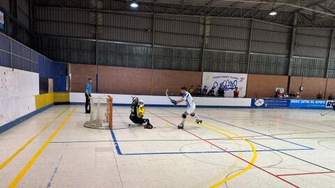 6-12-2024 Mikel Navajas consigue el 2-1 frente al Igualada