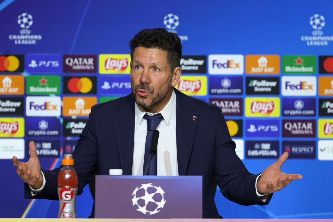Simeone: "Últimamente hemos encontrado soluciones" Simeone: "Últimamente hemos encontrado soluciones"