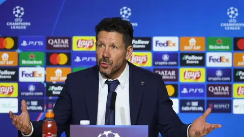 Simeone: "Ellos han tenido más descanso, pero a nadie le importa" Simeone: "Ellos han tenido más descanso, pero a nadie le importa"