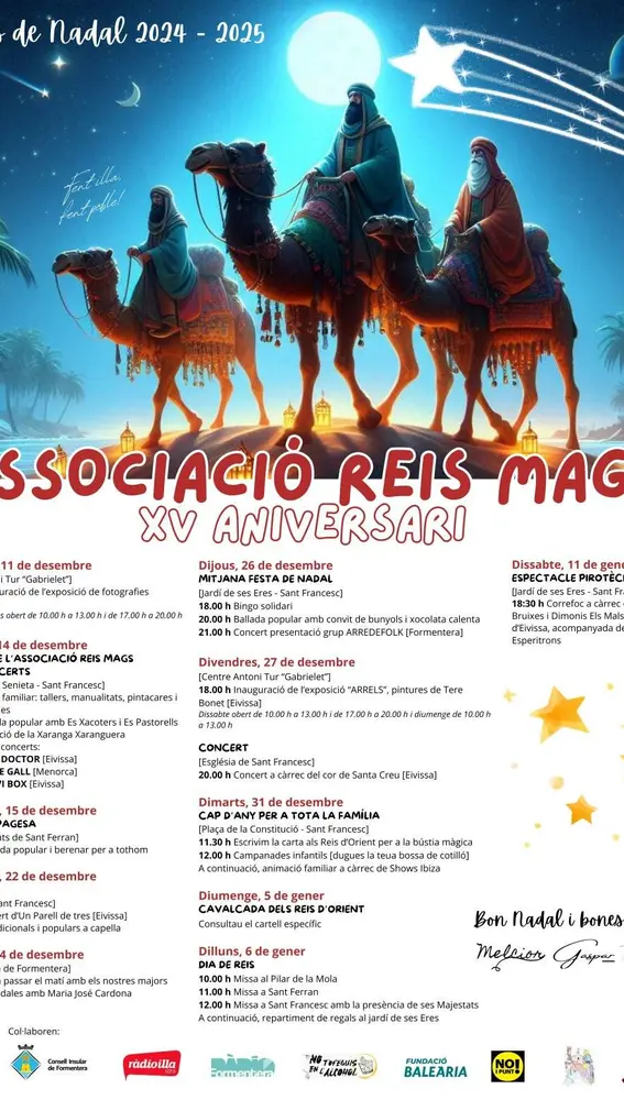 La asociación ha organizado un amplio programa de Navidad La asociación ha organizado un amplio programa de Navidad