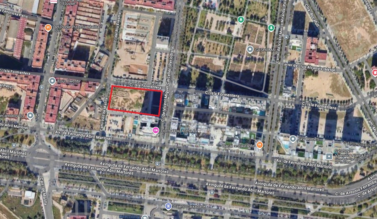 El Ayuntamiento destinará 245 mil euros para una nueva instalación deportiva al aire libre en Malilla Norte El Ayuntamiento destinará 245 mil euros para una nueva instalación deportiva al aire libre en Malilla Norte