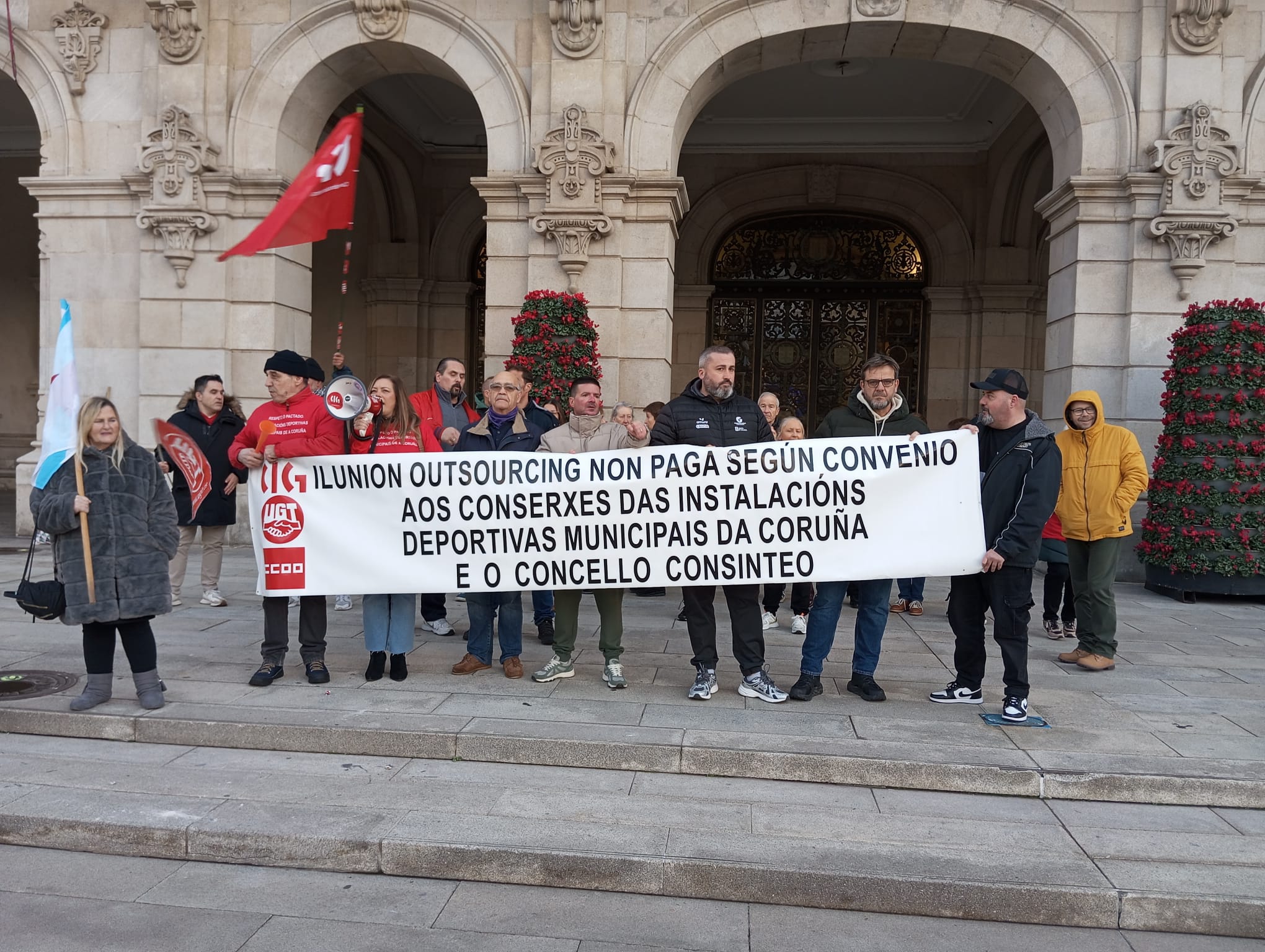 Los conserjes de las instalaciones deportivas municipales coruñesas mantienen la huelga el próximo fin de semana Los conserjes de las instalaciones deportivas municipales coruñesas mantienen la huelga el próximo fin de semana