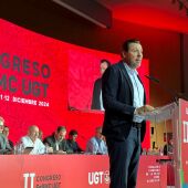La recuperación tras la DANA, la reducción a 36 horas la jornada laboral y la necesidad de alcanzar unos salarios que no empobrezcan al trabajador, temas principales de la primera jornada del congreso de Servicios y Movilidad de la UGT que se celebra en Benidorm