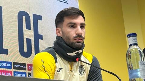 Alex Baena durante la rueda de prensa