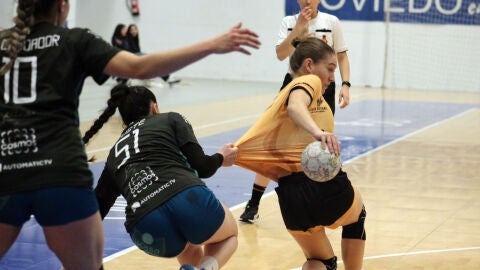 Imagen del partido del Lobas