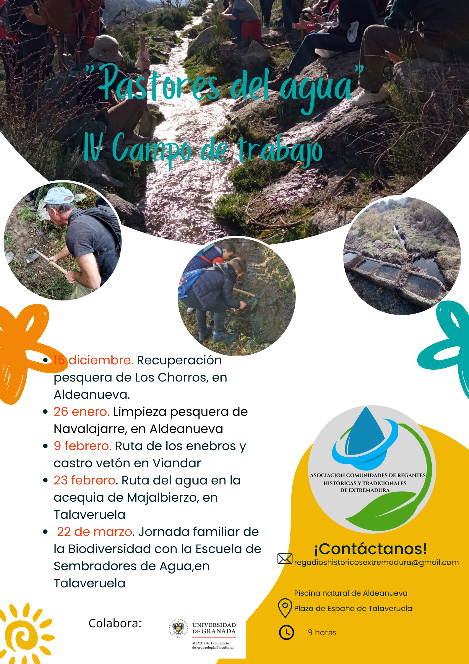 La Comunidades de Regantes Históricas y Tradicionales de Extremadura pone en marcha la iniciativa “Pastores del agua” La Comunidades de Regantes Históricas y Tradicionales de Extremadura pone en marcha la iniciativa “Pastores del agua”