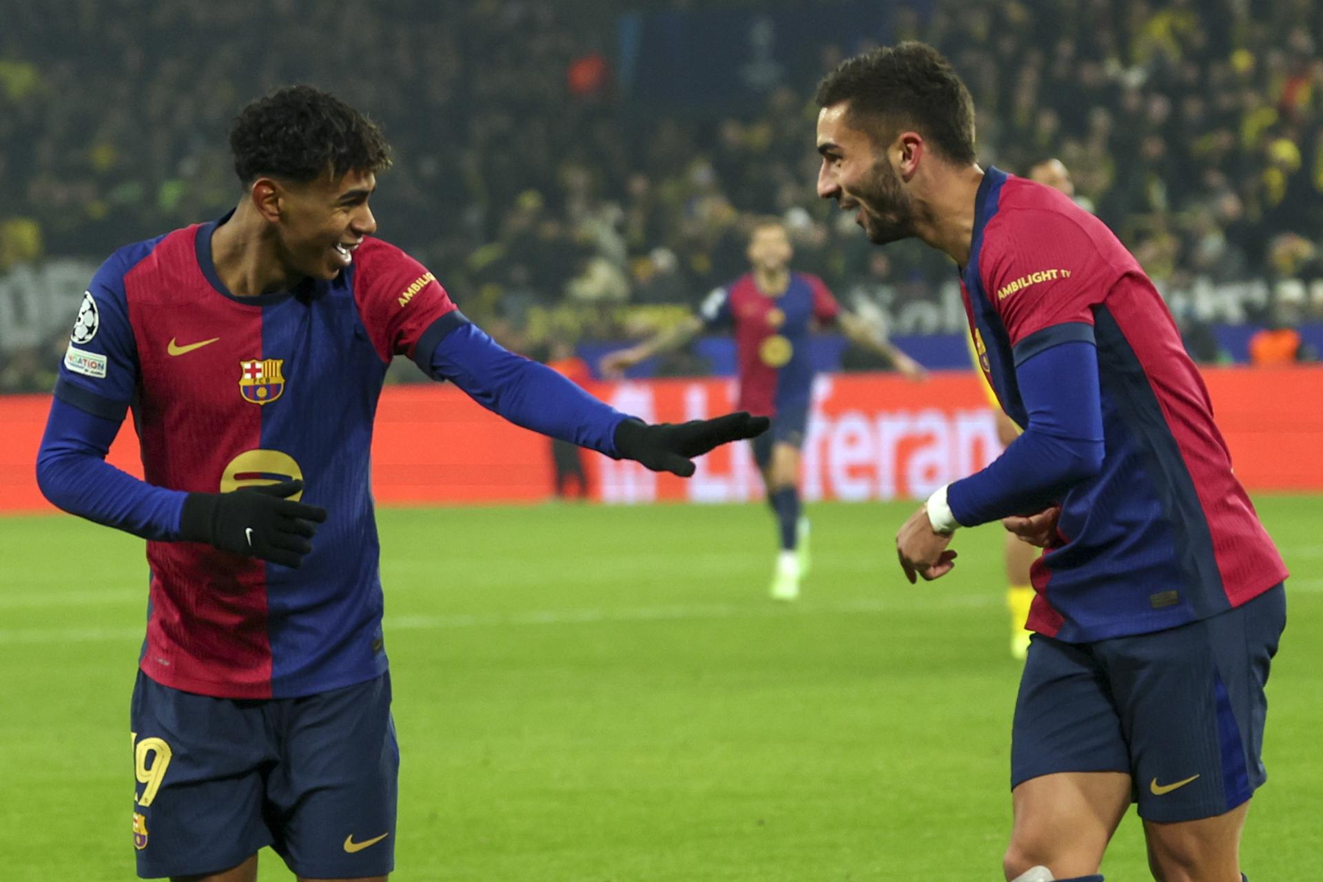 El Barça se impone en Dortmund y pone la directa hacia los octavos El Barça se impone en Dortmund y pone la directa hacia los octavos
