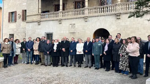 Minuto de silencio en Palma. Minuto de silencio en Palma.