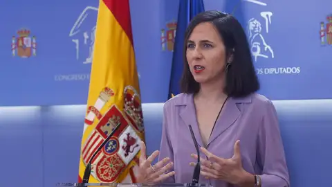 Imagen de archivo de la secretaria general de Podemos, Ione Belarra. Imagen de archivo de la secretaria general de Podemos, Ione Belarra.