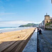 Euskadi busca adaptar la playa de Zarautz al cambio climático