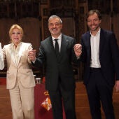 La presentació del futur museu Carmen Thyssen de Barcelona, al Saló de Cent de l'Ajuntament