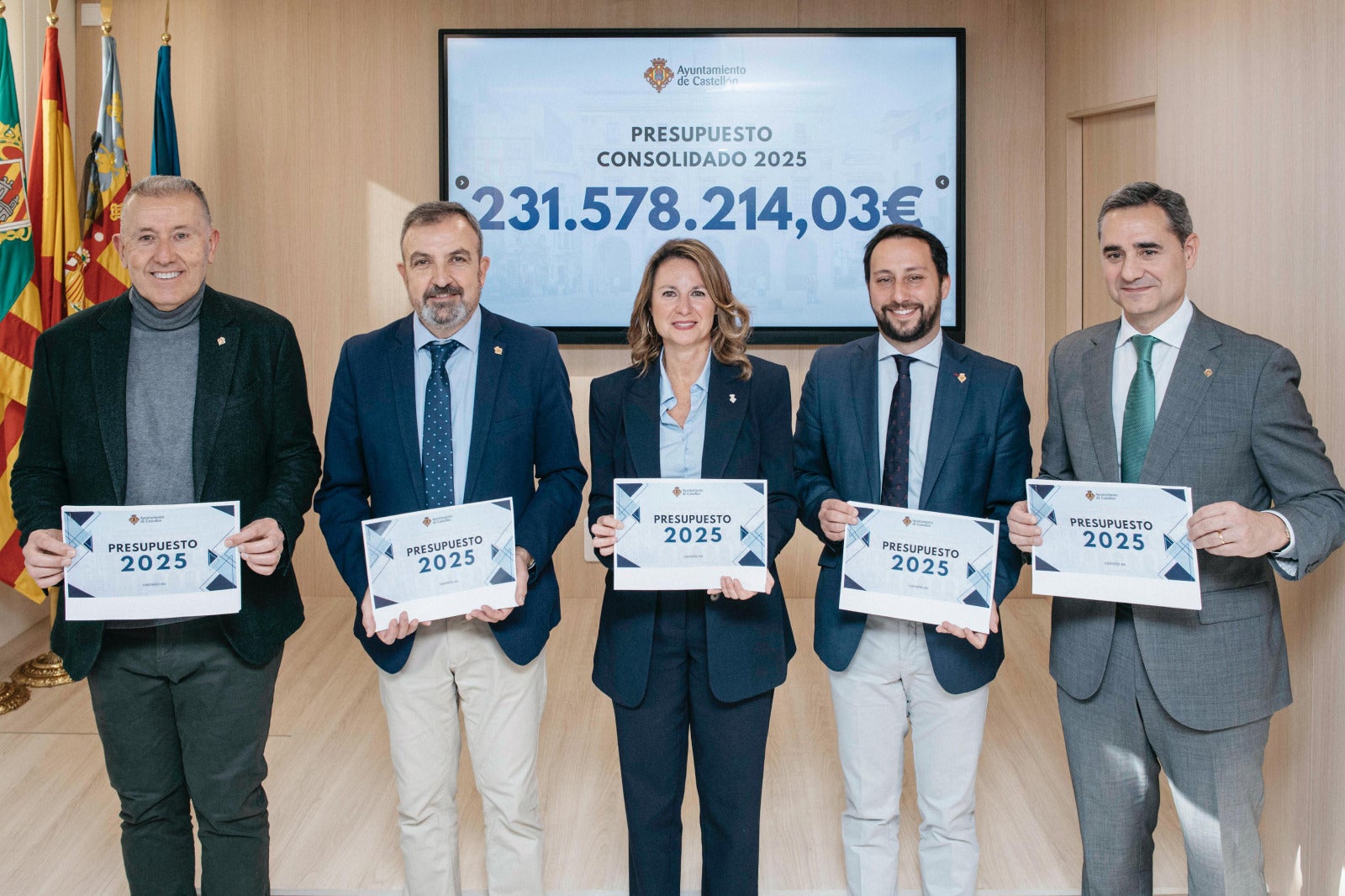 Castelló presenta unas cuentas de 231'5 millones de euros para 2025 Castelló presenta unas cuentas de 231'5 millones de euros para 2025