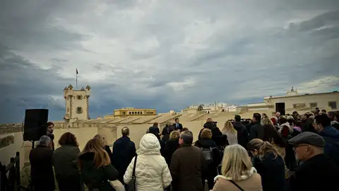 Instantes de la inauguración del Torreón de las Puertas de Tierra Instantes de la inauguración del Torreón de las Puertas de Tierra