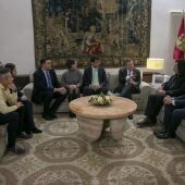 García-Page ha recibido en Toledo a una representación de Campo de Criptana