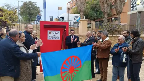 Inauguración de la Plaza del Pueblo Gitano Inauguración de la Plaza del Pueblo Gitano