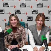 Paqui León, Diana Rojo, María José Jiménez y Eva Morales, de AFAMMER Paqui León, Diana Rojo, María José Jiménez y Eva Morales, de AFAMMER