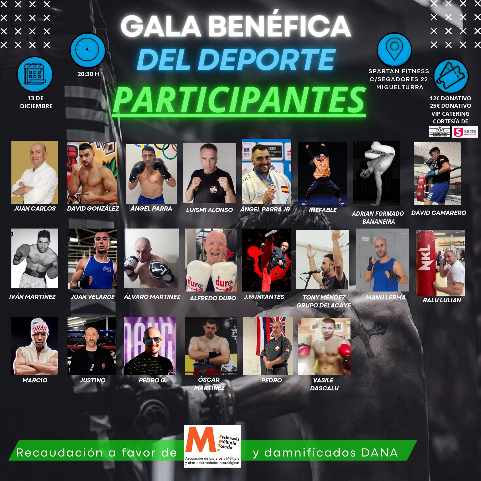 El Spartan Fitness celebra este viernes su Gala Benéfica El Spartan Fitness celebra este viernes su Gala Benéfica