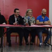 Rueda de prensa del PSOE en Agaete