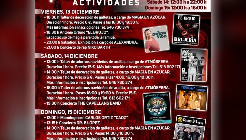 Guardamar del Segura vive la Navidad con actividades para todos sus vecinos y visitantes