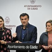 Bruno García, Bea Gandullo y Maite Gonzalez