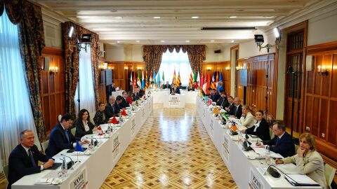 Celebraci&oacute;n de la XXVII Conferencia de Presidentes, en el Palacio de la Magdalena, a 13 de diciembre de 2024, en Santander, Cantabria