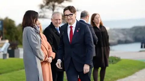 Salvador Illa a su llegada a la Conferencia de Presidentes de Santander Salvador Illa a su llegada a la Conferencia de Presidentes de Santander