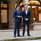 Imanol Pradales, Lehendakari vasco y Fernando Clavijo, Presidente del Gobierno de Canarias