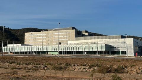 Exterior del complejo sanitario de Cuenca, esta semana