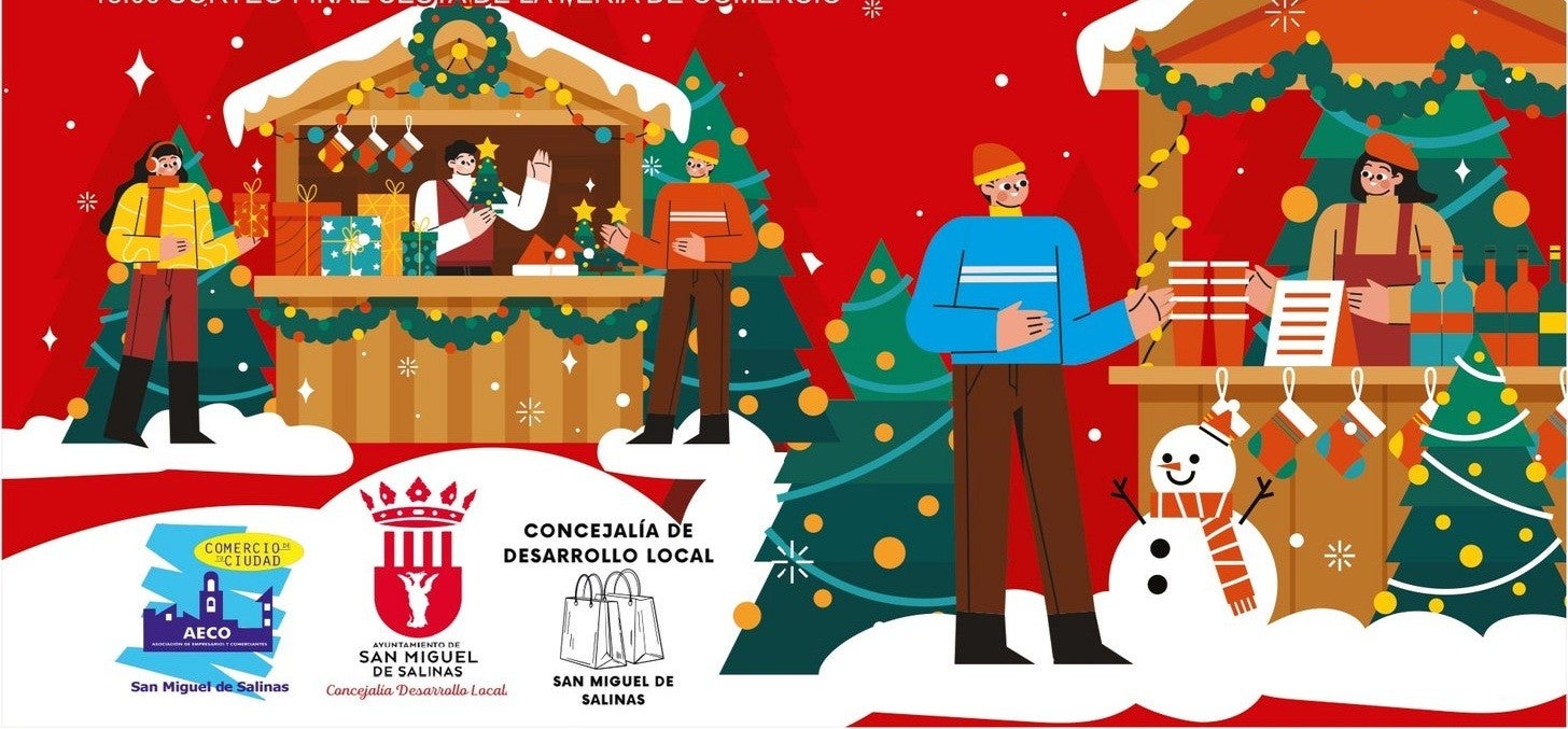La Feria Navideña del Comercio llena de actividades la Plaza Jaime I de San Miguel de Salinas La Feria Navideña del Comercio llena de actividades la Plaza Jaime I de San Miguel de Salinas