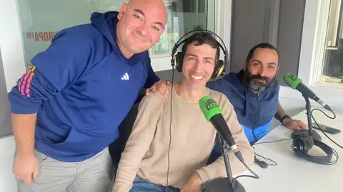 Adrián Magariño, Raúl Tejero y Christian Aranda Adrián Magariño, Raúl Tejero y Christian Aranda
