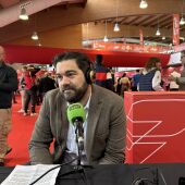 Borja Vivas en la presentación de la Maratón de Málaga 2024