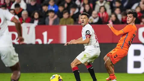 Jesús Navas durante su último partido en el Sánchez-Pizjuán contra el Celta de Vigo (1-0) Jesús Navas durante su último partido en el Sánchez-Pizjuán contra el Celta de Vigo (1-0)