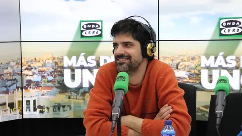Francesco Carril durante su entrevista en Onda Cero Francesco Carril durante su entrevista en Onda Cero/ Verónica del Castillo