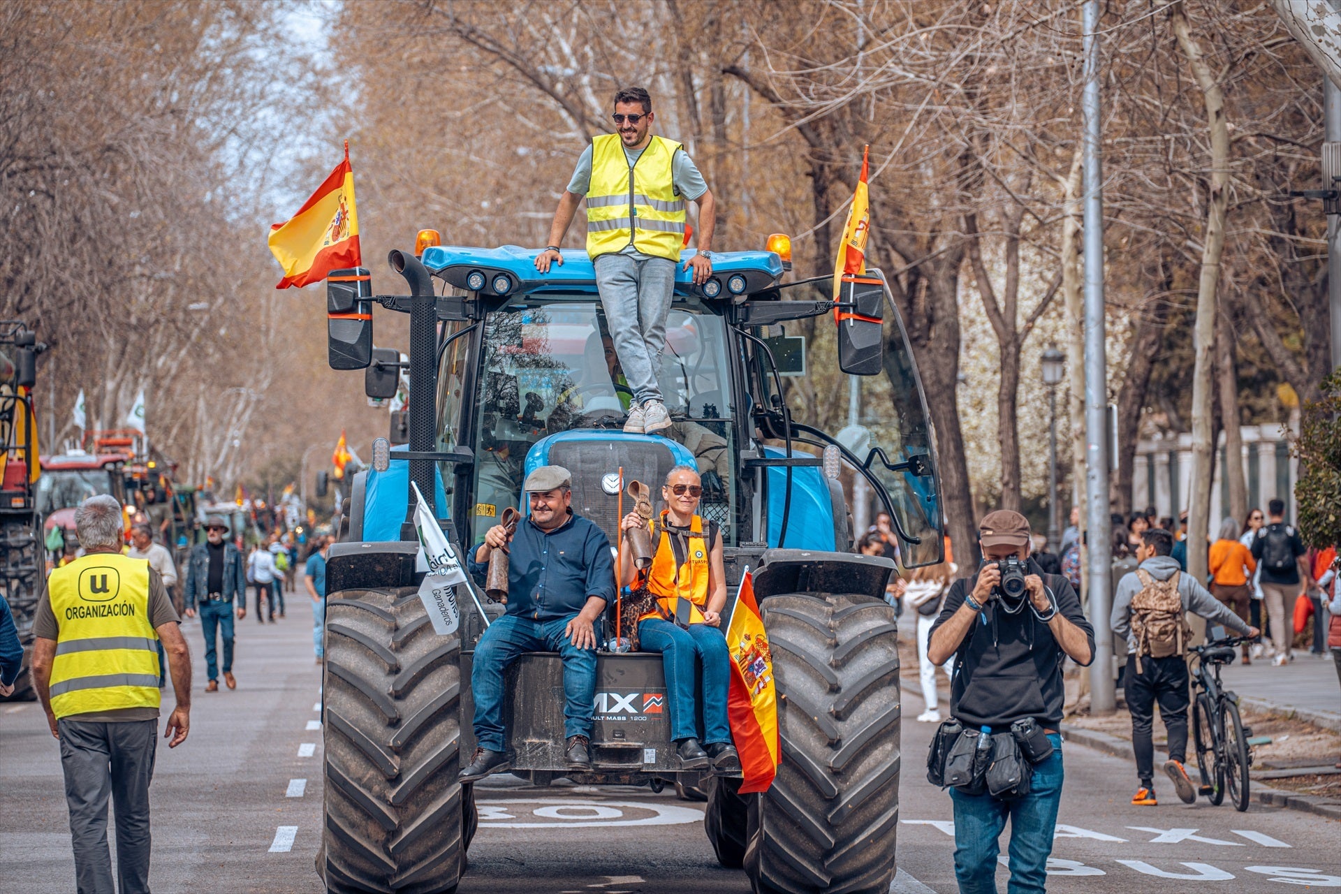 Agricultores y ganaderos vuelven a la calle en Madrid este lunes para protestar por el acuerdo con Mercosur Agricultores y ganaderos vuelven a la calle en Madrid este lunes para protestar por el acuerdo con Mercosur