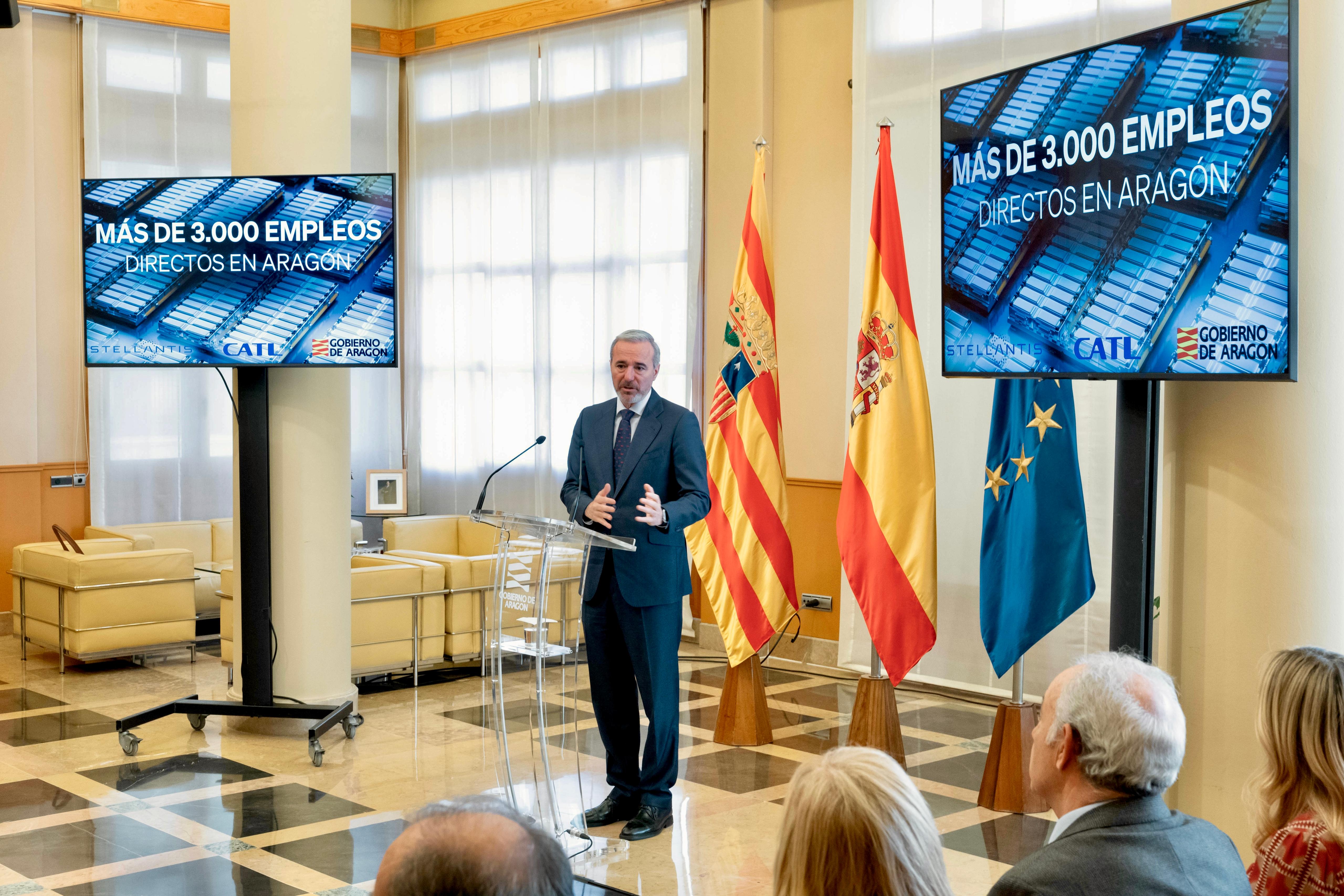 Declarada de Interés Autonómico la fábrica de baterías de Stellantis y CATL Declarada de Interés Autonómico la fábrica de baterías de Stellantis y CATL