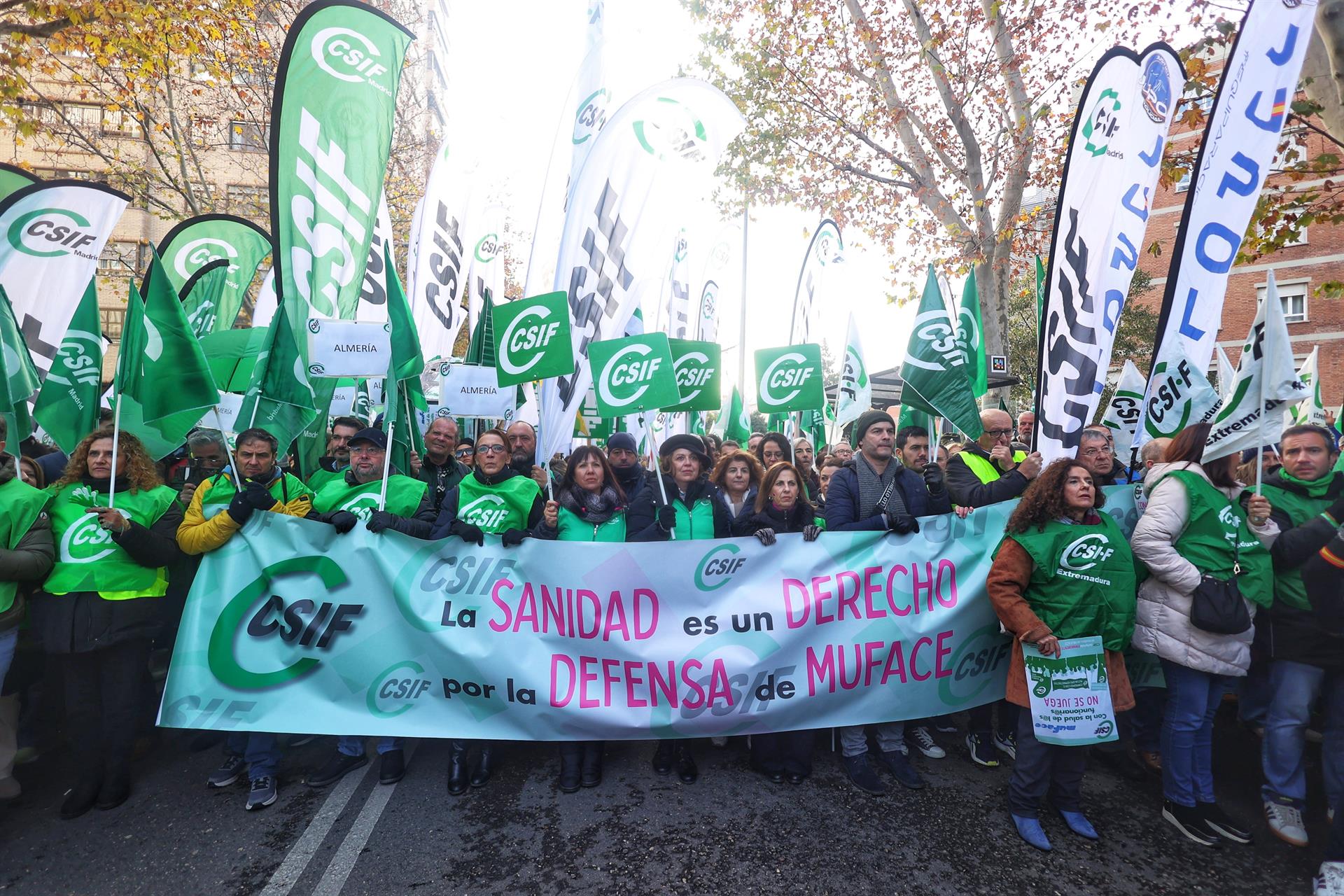 CSIF retoma este lunes en Cáceres las movilizaciones en defensa de la continuidad de Muface CSIF retoma este lunes en Cáceres las movilizaciones en defensa de la continuidad de Muface